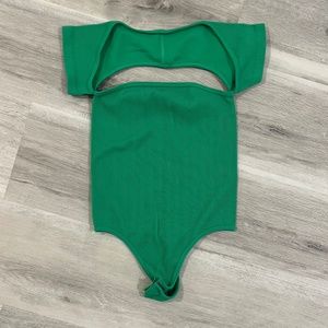 Pretty Little Thing - Size Small - Green Bodysuit